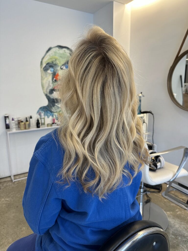 Balayage NYC Color And Andy hair salon Bowery client result